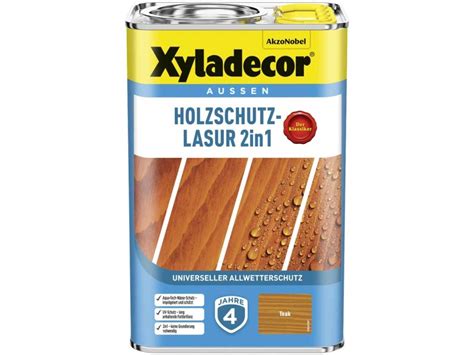 Xylador Holzschutz Lasur Teak 4 L Kaufen Bei OBI