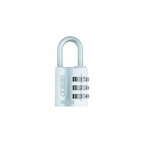 Cadenas à code 3 chiffres aluminium ABUS