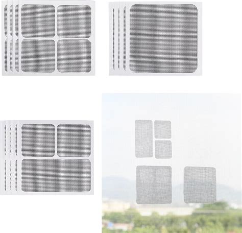 Window Screen Repair Kit Screen Patch Repair Kit Bexikou 30 Sheets 3