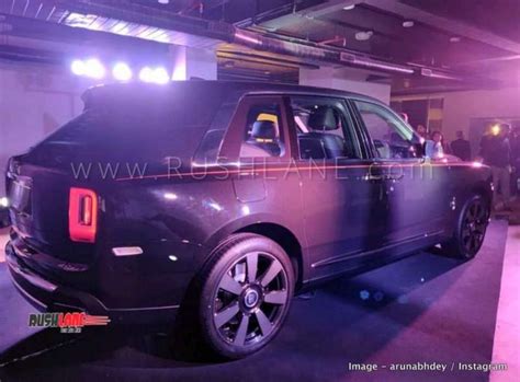 Rolls Royce Cullinan Suv Shown To Prospective Buyers In India Price Rs 7 Cr