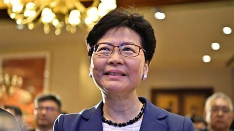 Hong Kong's Carrie Lam announces resignation from government