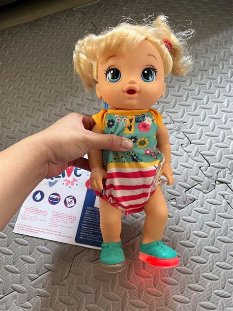 Baby Alive Step N Giggle Baby Blonde Talking Doll Hobbies Toys Toys