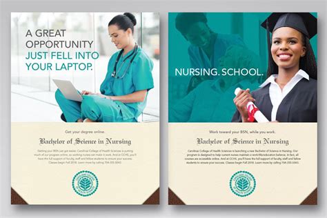 Carolinas College of Health Sciences BSN Launch Campaign - KM Design