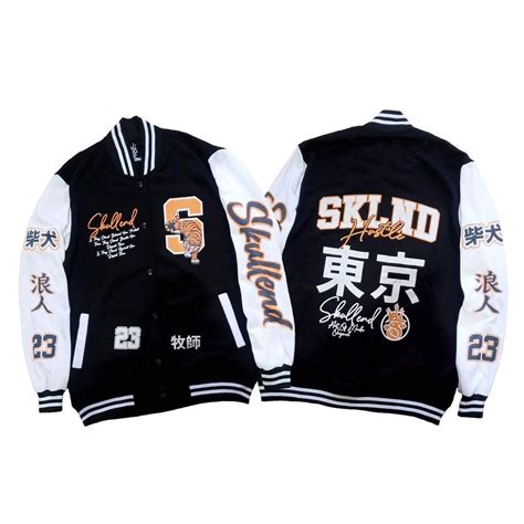 Fully Custom Made Varsity Jacket Wool Jacket Leather Sleeve Fully