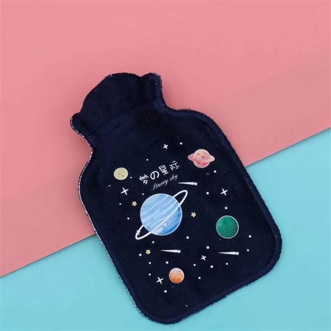 Hot Water Bottle Plush Cartoon Anti Scald Warm Bag Hand Warmer Bag Female Belly Dysmenorrhea