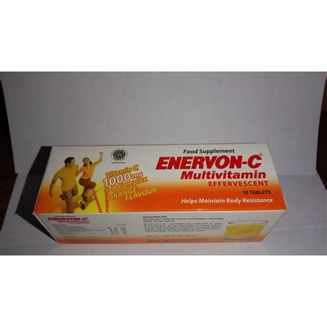 Jual Enervon C Effervescent Tablet Shopee Indonesia