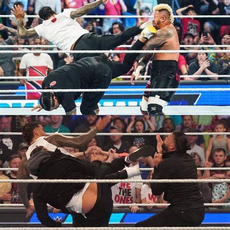 Bloodline member sends a two-word message to The Usos after their actions on WWE SmackDown