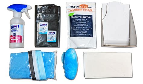 Purell Body Fluid Spill Kits Oshakits Body Fluid Spill Kits