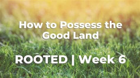 How To Possess The Land Youtube