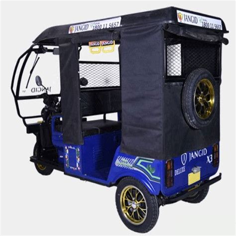 Jangid Delux Grand Battery Operated E Rickshaw Vehicle Capacity