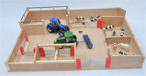 Toy Livestock Yard Wooden Handcrafted Farm Sets Nortern