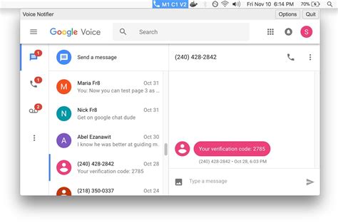 Google Voice Mac App : google