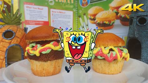 Krabby Patty Cake Spongebob In Real Life Youtube