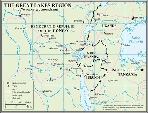 Great Lakes Map Printable