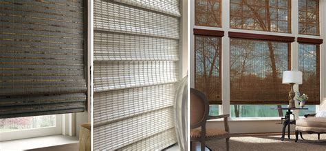 Custom Woven Wood Shades I Wooden Blinds Windows Dressed Up