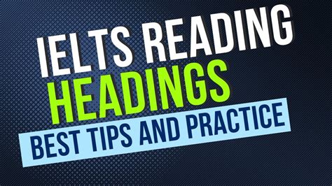 Ielts Reading List Of Headings Very Easy Method Ielts Reading Tips