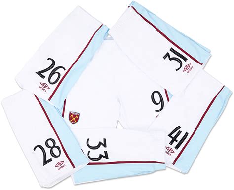 2021 22 West Ham Player Issue Home Shorts