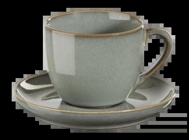 Tasse à Expresso ASA Selection Saisons avec Soucoupe Eucalyptus 90 ml