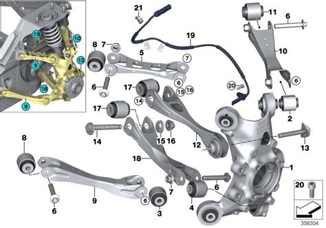 33306859270 Rubber Mounting Suspension Rear Axle Rex Repair