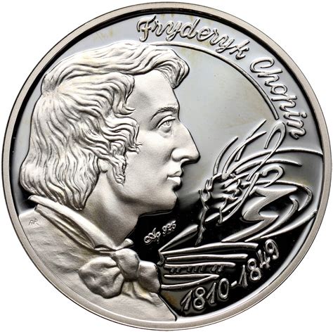 III RP Medal Wielcy Polacy Fryderyk Chopin St L 12678388517