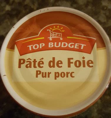 P T De Foie Pur Porc Top Budget