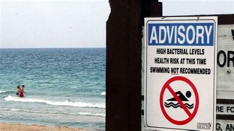 Fl Health Agency Issues A Swimming Advisory In Miami Beach Miami Herald