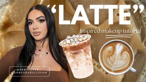 ☕️latte☕️ Inspired Makeup Tutorial Tiktok Trend 🤎 Youtube