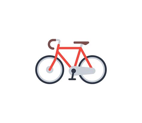 Premium Vector | Bicycle vector isolated icon Emoji illustration ...