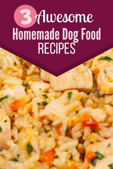 Homemade Dog Food Recipes Vet Approved | Recipe | Dog food recipes ...