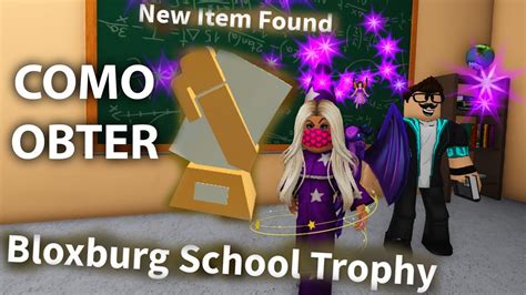 Roblox BloxBurg UPDATE ESCOLAR COMO CONSEGUIR O TROFÉU