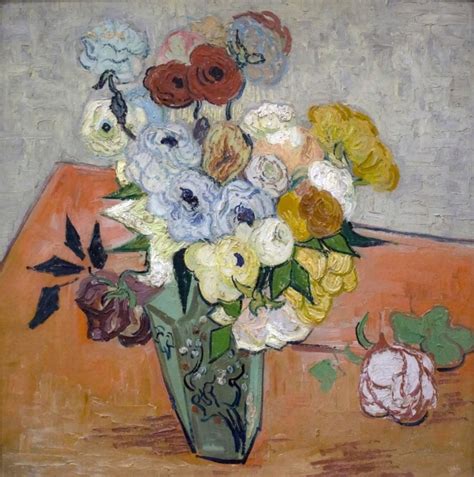 Vincent Van Gogh Galerie Montblanc Roses Et Anemones Vincent Van