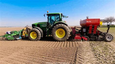 Uien Planten Planting Onions Zwiebeln Pflanzen John Deere Delta