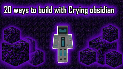 Minecraft 1 16 Nether Update 20 Ways To Build With Crying Obsidian