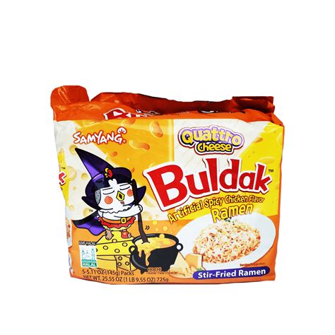 Samyang Buldak Quattro Cheese Family pack – Ramen Mall