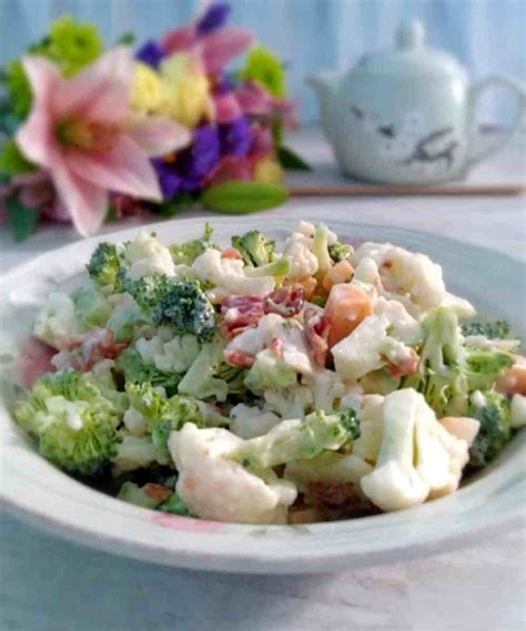 Amish Broccoli And Cauliflower Salad Recipe Amish Heritage