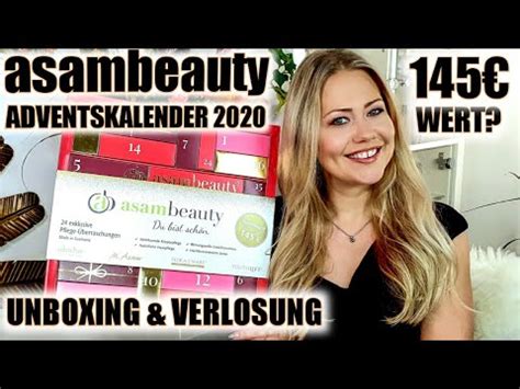 Asambeauty Adventskalender Unboxing Verlosung Youtube