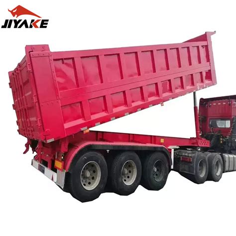 Hot Sale Axle Dump Tipper Tipping End Tipper Trailer Heavy Truck