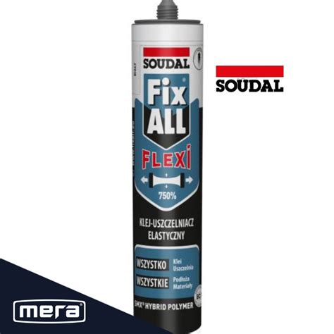 Soudal klej montażowy uszczelniacz Fix ALL Flexi biały 290 ml Kup