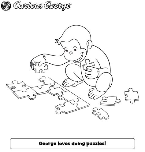 Curious George . Printables | PBS KIDS