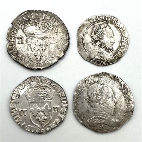 France Henri Iii Lot De Monnaies En Argent Catawiki