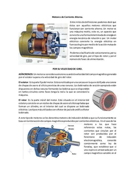 Motores De Corriente Alterna