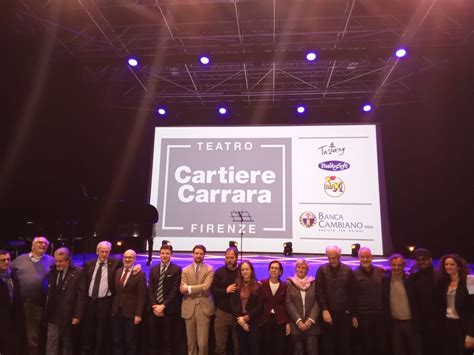 Teatro Cartiere Carrara Firenze Un Nuovo Nome Per Il Teatro Tenda