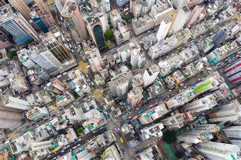 Premium Photo Yau Ma Tei Hong Kong May Top View Of Hong