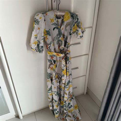 Midilong Dress Flowersbunga2 Max Open Barter Fesyen Wanita