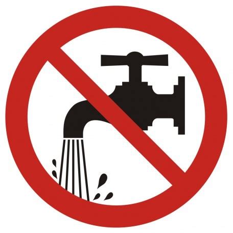 Save Water Sign Gb Tdc