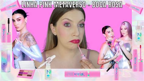 Testei Cole O Pink Boca Rosa Metaverso Boca Rosa Beauty By Payot