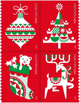 usps issues holiday delights stamp newsroom aboutuspscom