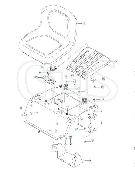 Husqvarna Rz5422 Seat GHS