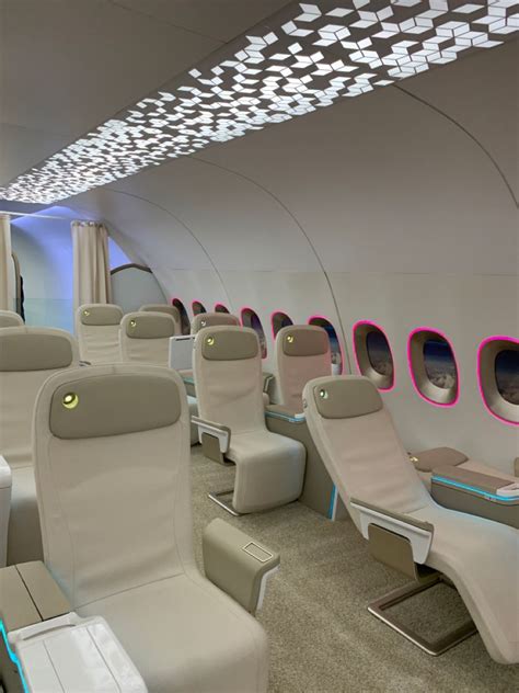 Air plane ️ | Aircraft interiors, Unique architecture, Interior