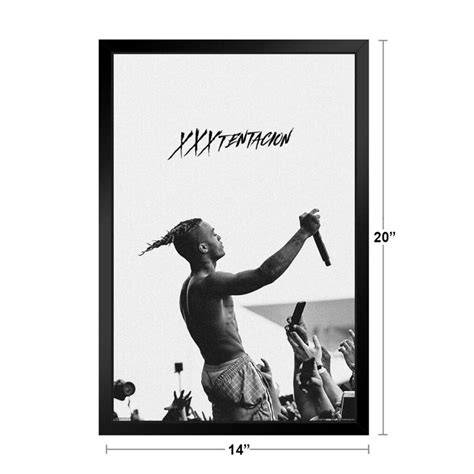 Wildon Home® Xxxtentacion Poster Live Concert Xxxtentacion Merch Bad